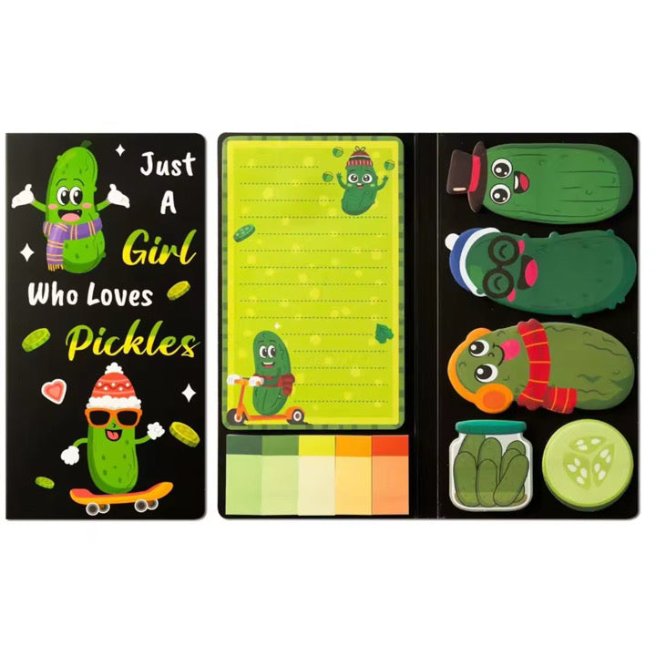 Sticky Note Booklet Set - Pickles - PREORDER 6/21-6/24