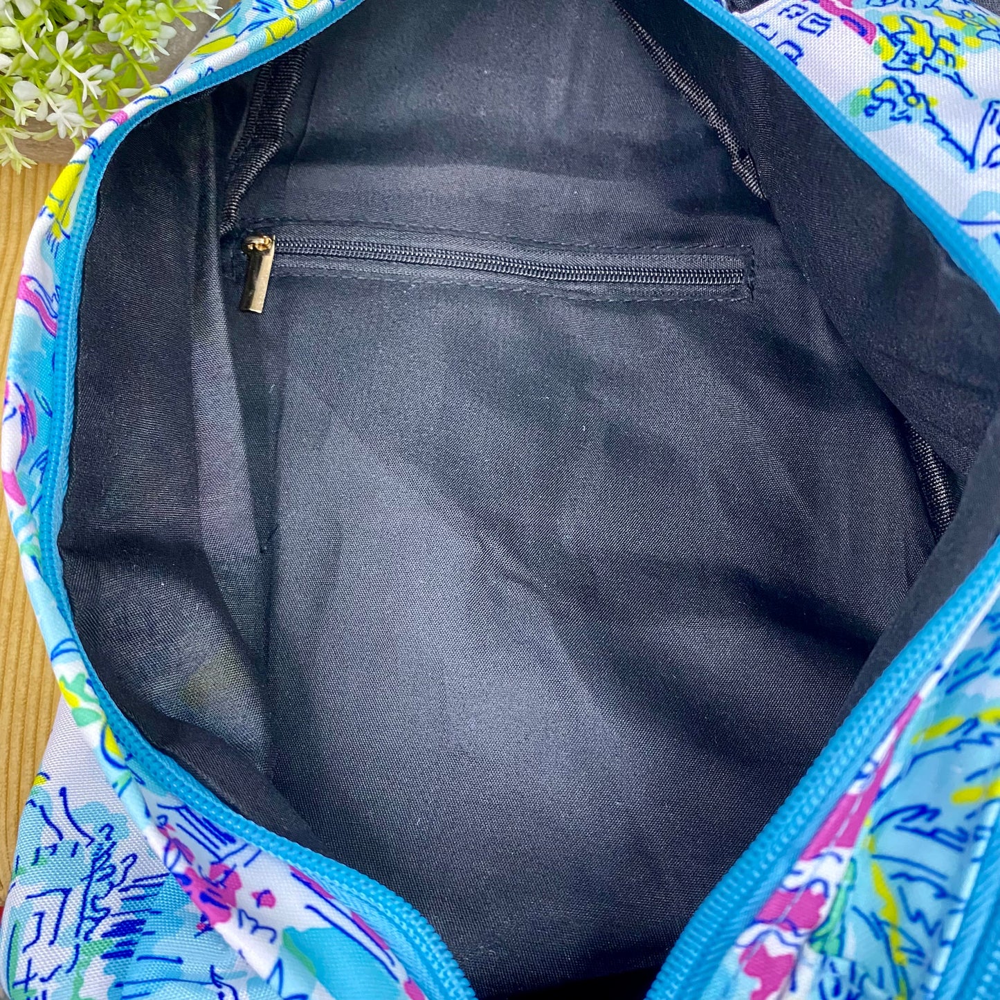 Sling Bag - Lemon Magenta Blue