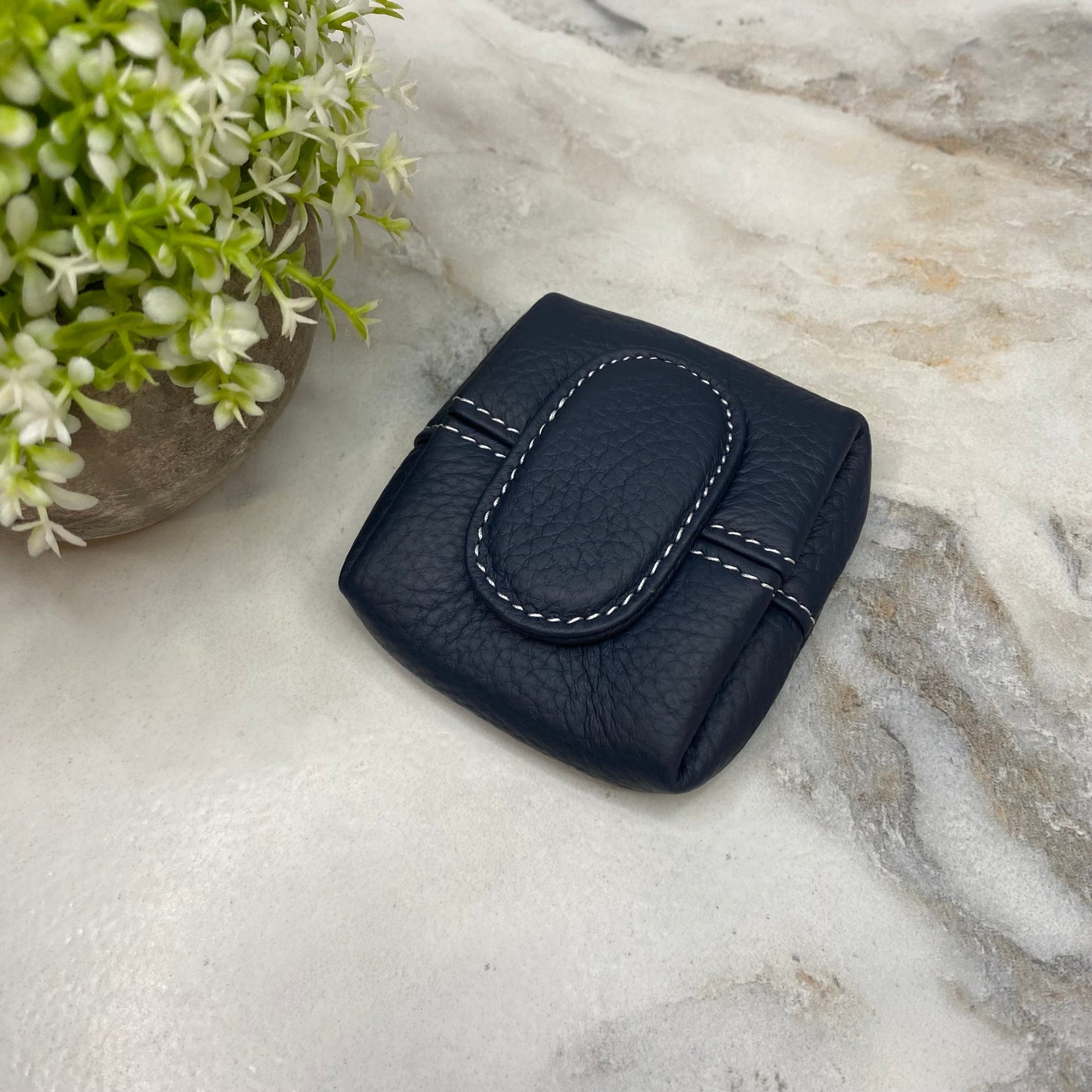Coin Pouch Wallet - Genuine Leather