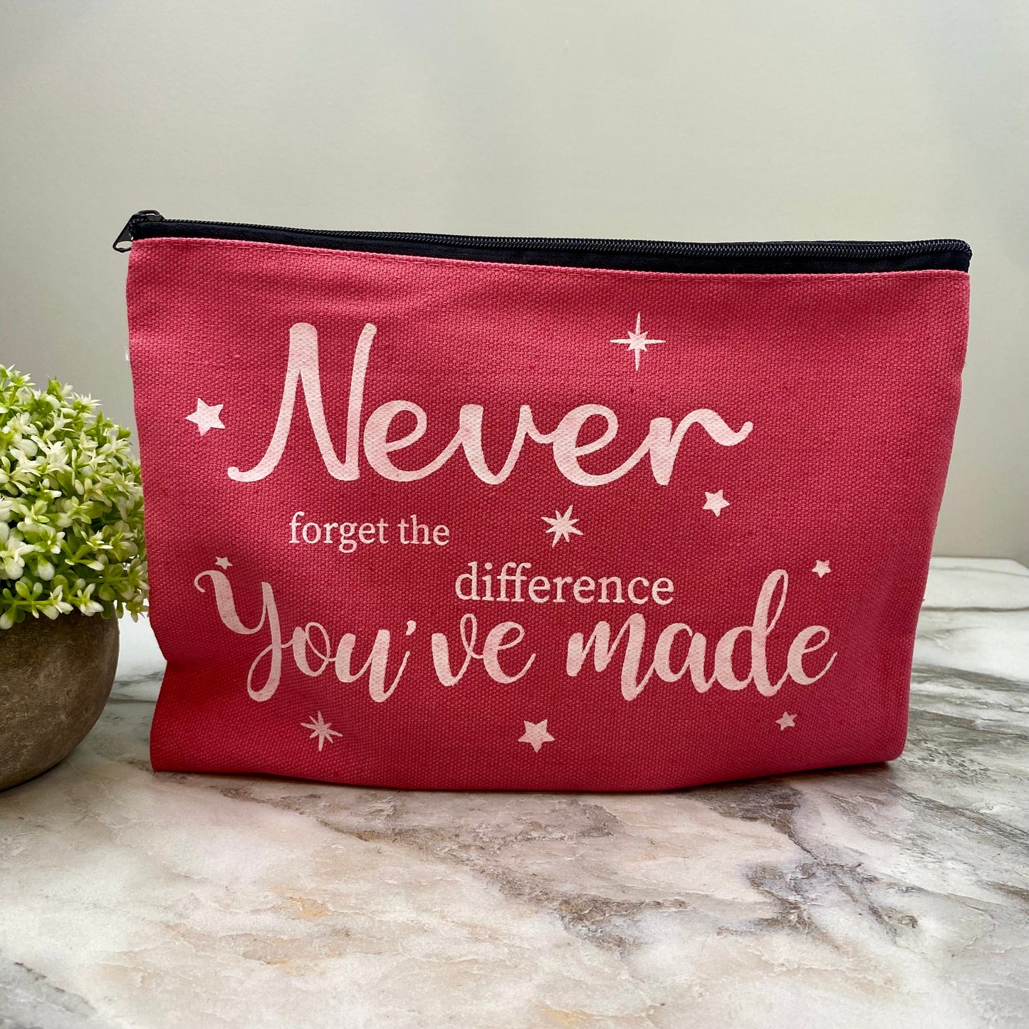 Canvas Pouch - Never Forget