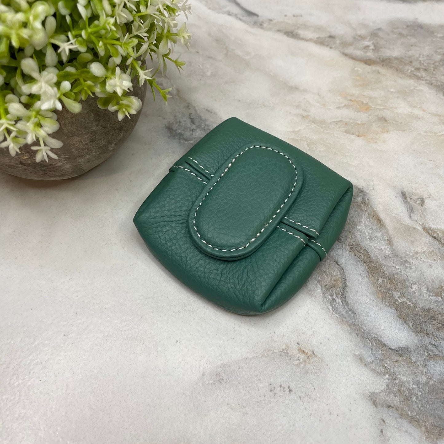 Coin Pouch Wallet - Genuine Leather