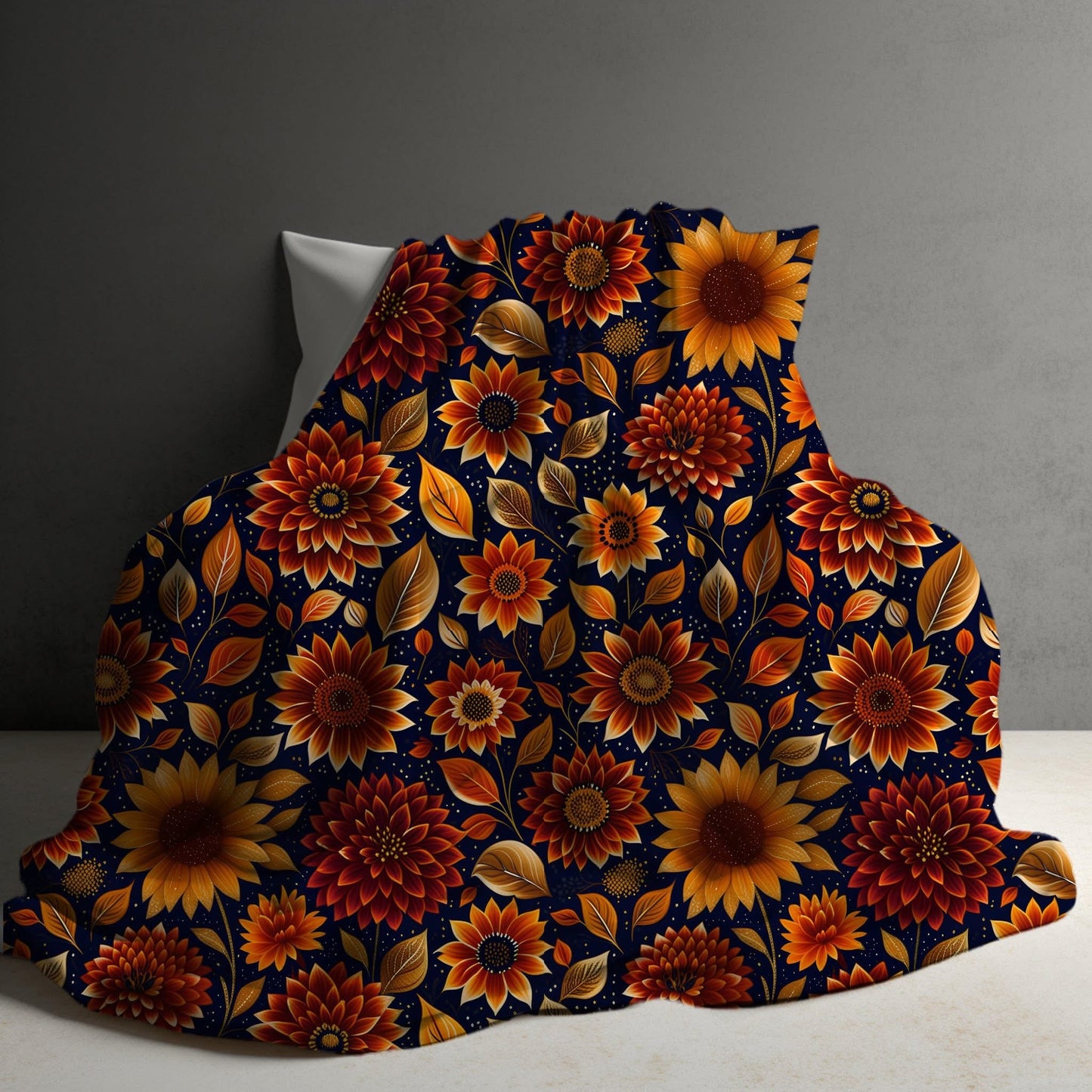 Blanket Halloween #26 - Moody Crimson Floral - PREORDER