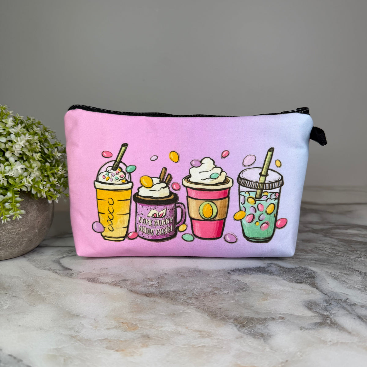 Pouch - Easter - Some Bunny Coffee