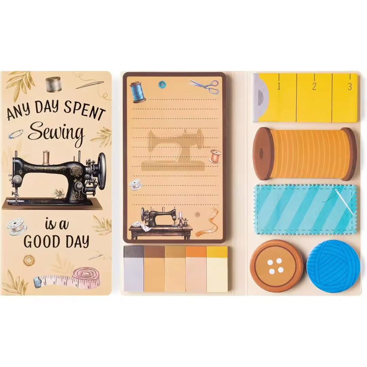 Sticky Note Booklet Set - Sewing - PREORDER 6/21-6/24