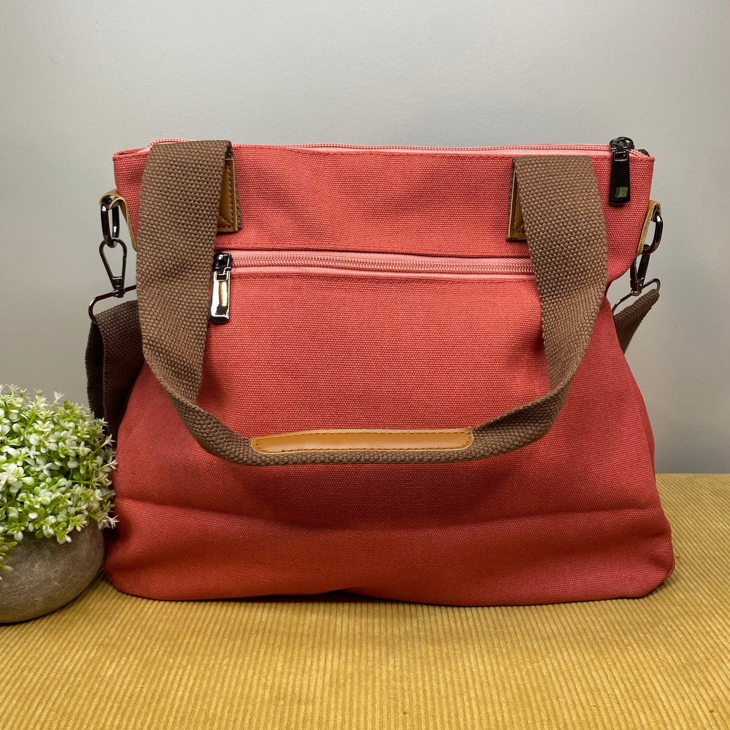 Caitlin - Canvas Satchel