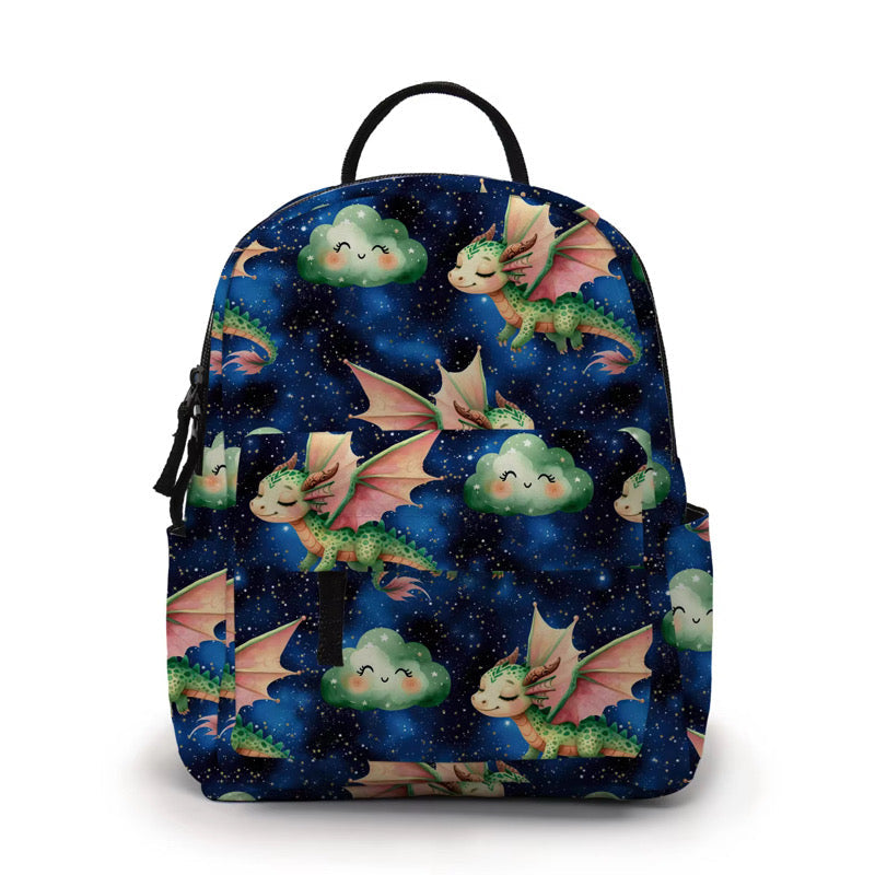Mini Backpack, Pouch, & Mini Pouch Bundled Set - Dragon Cloud