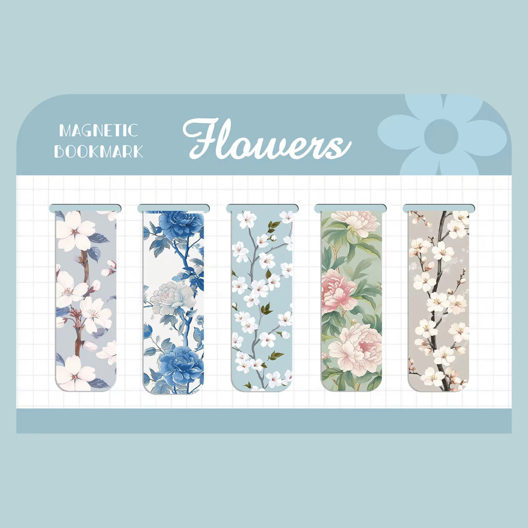 Bookmark - Magnetic, Flowers - PREORDER