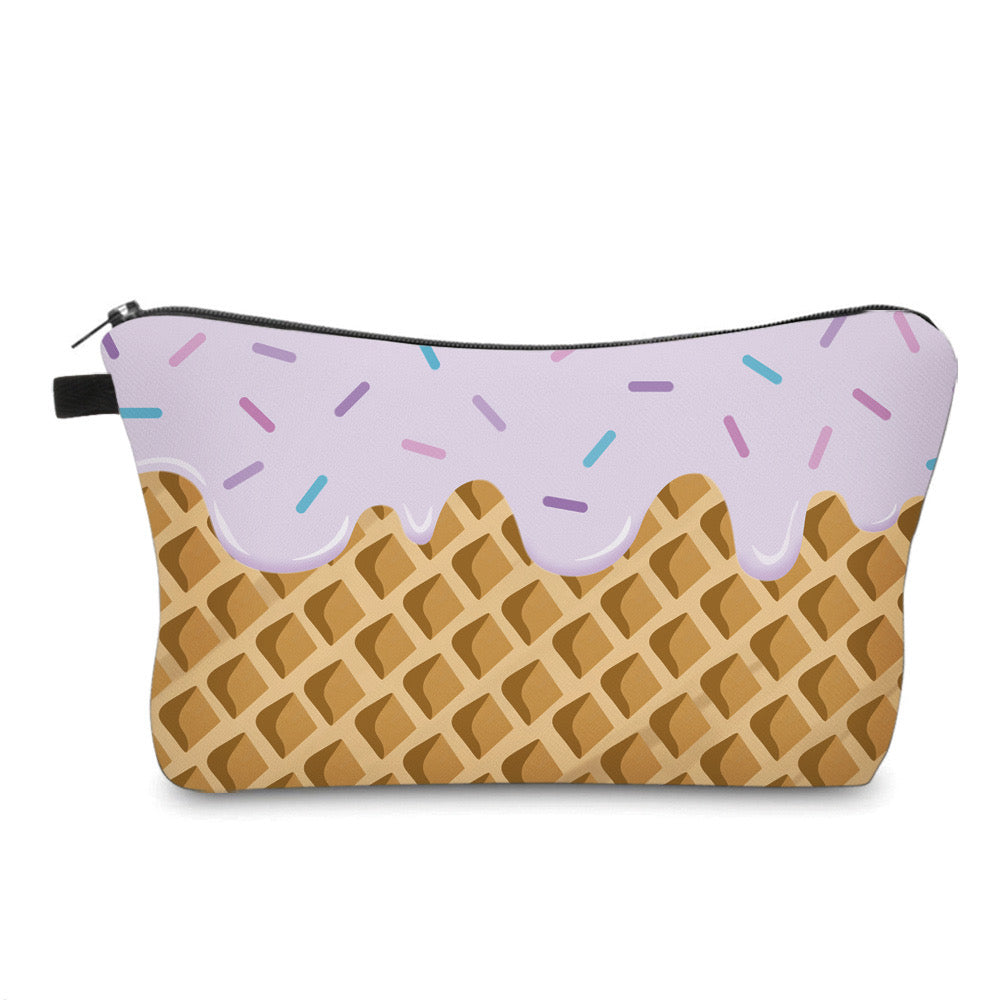 Pouch - Ice Cream Cone Lavender - PREORDER