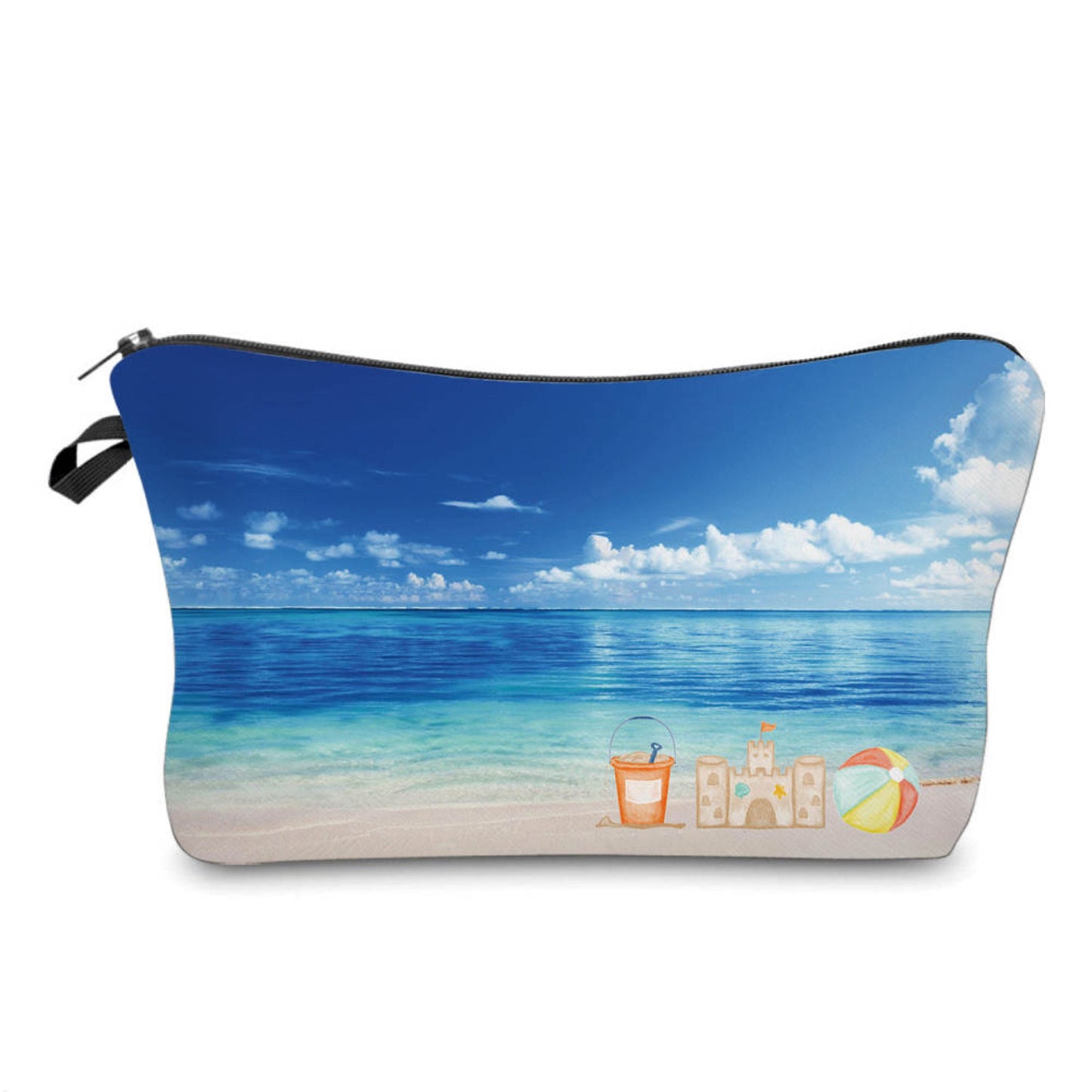 Pouch - Beach Sandcastle Ball Bucket Summer