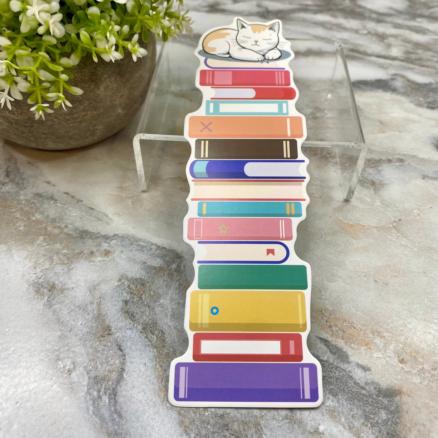 Bookmark - Cats & Books - #9