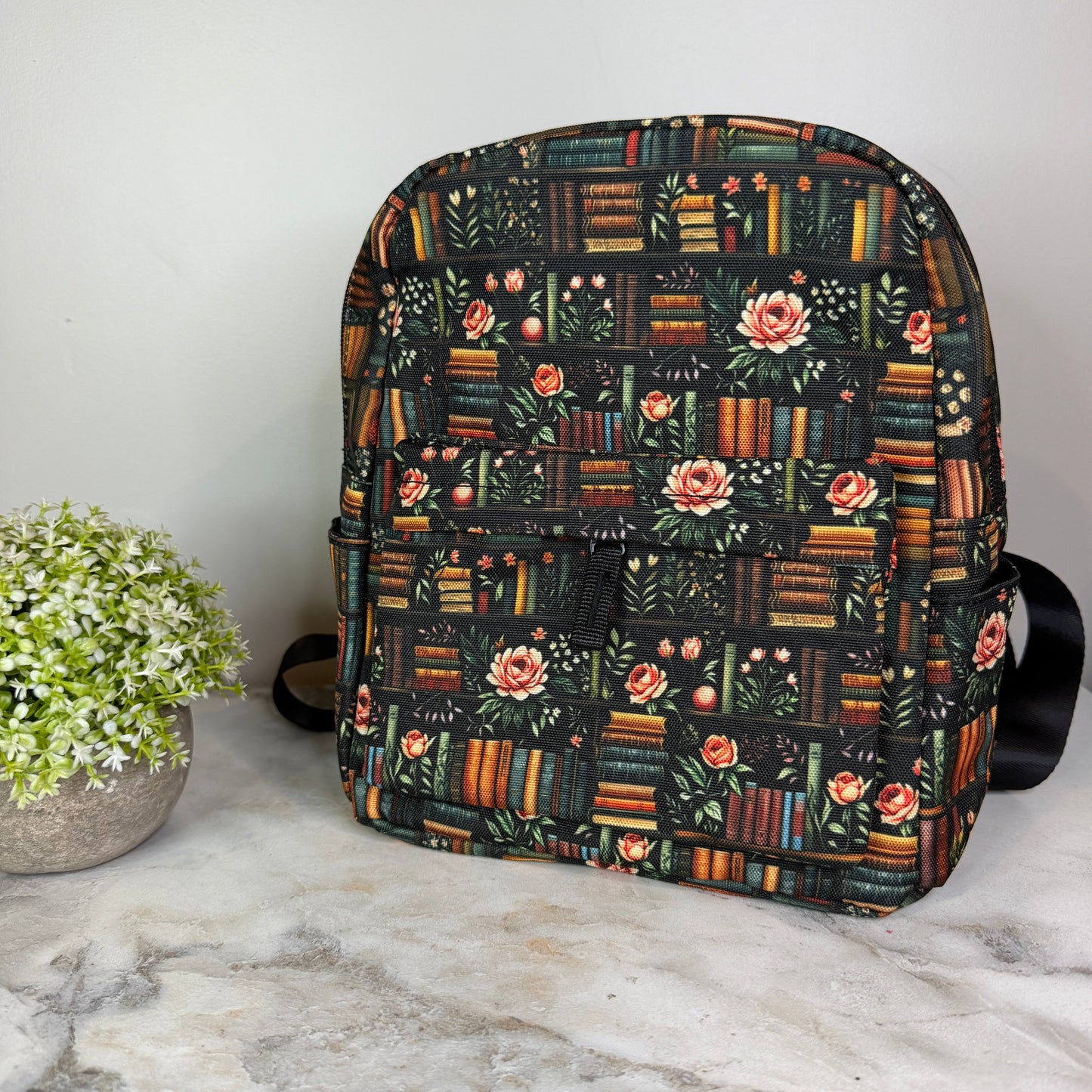 Mini Backpack - Book Roses