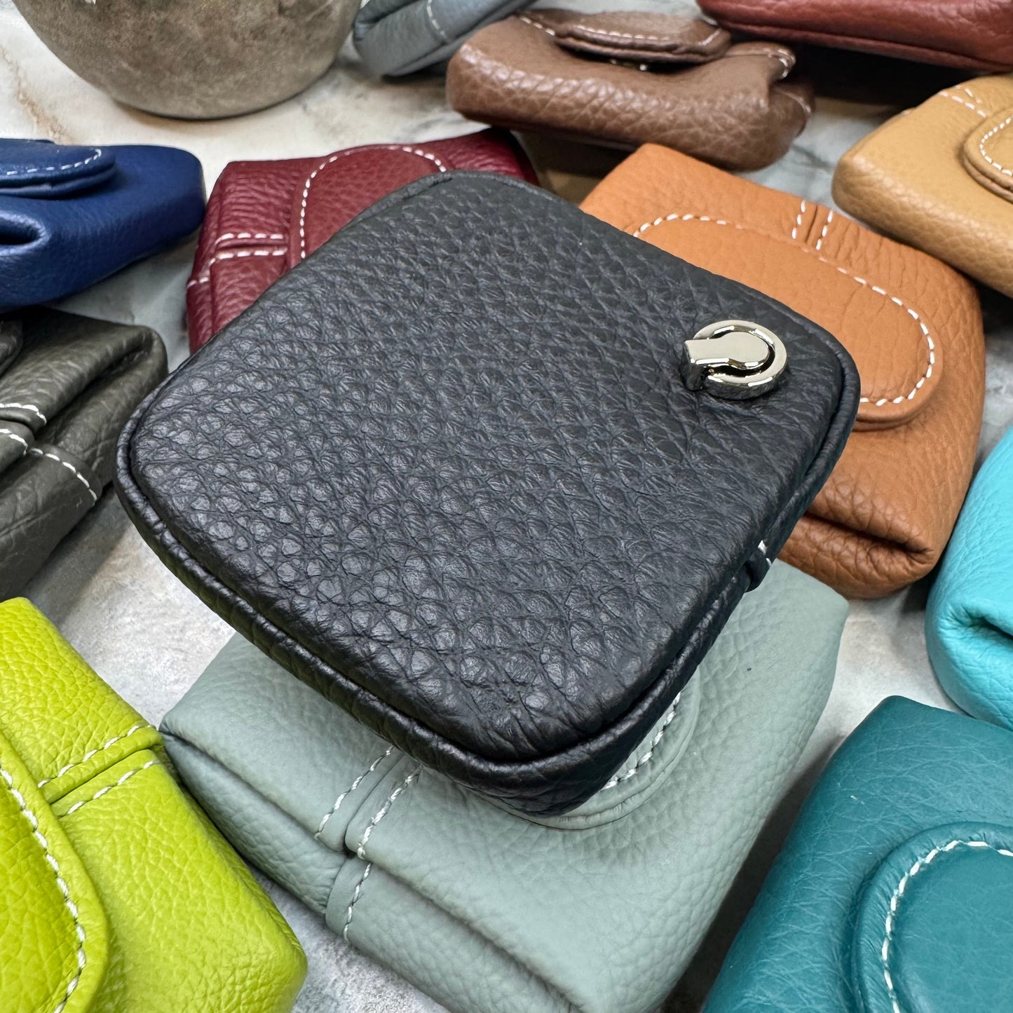 Coin Pouch Wallet - Genuine Leather