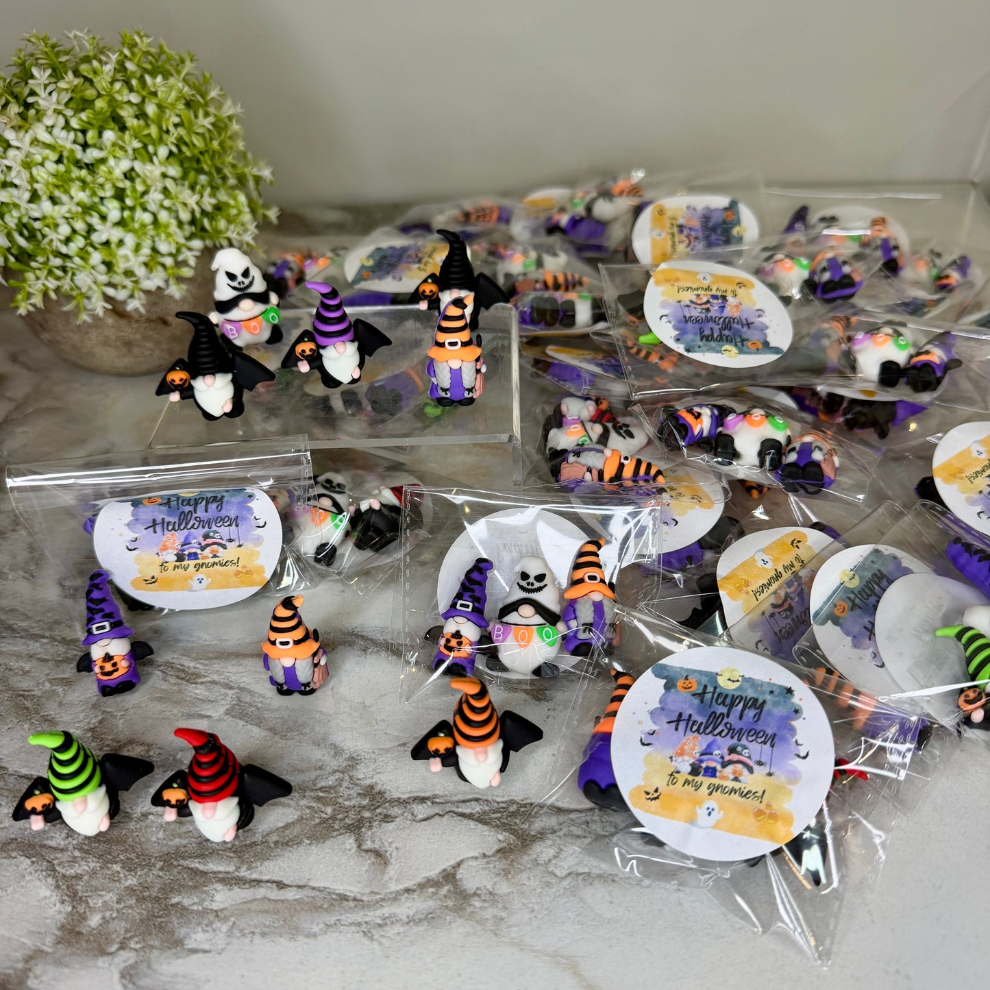 Gnome Figurines  - Halloween Assortment (3 pack) - 20% off Sticker