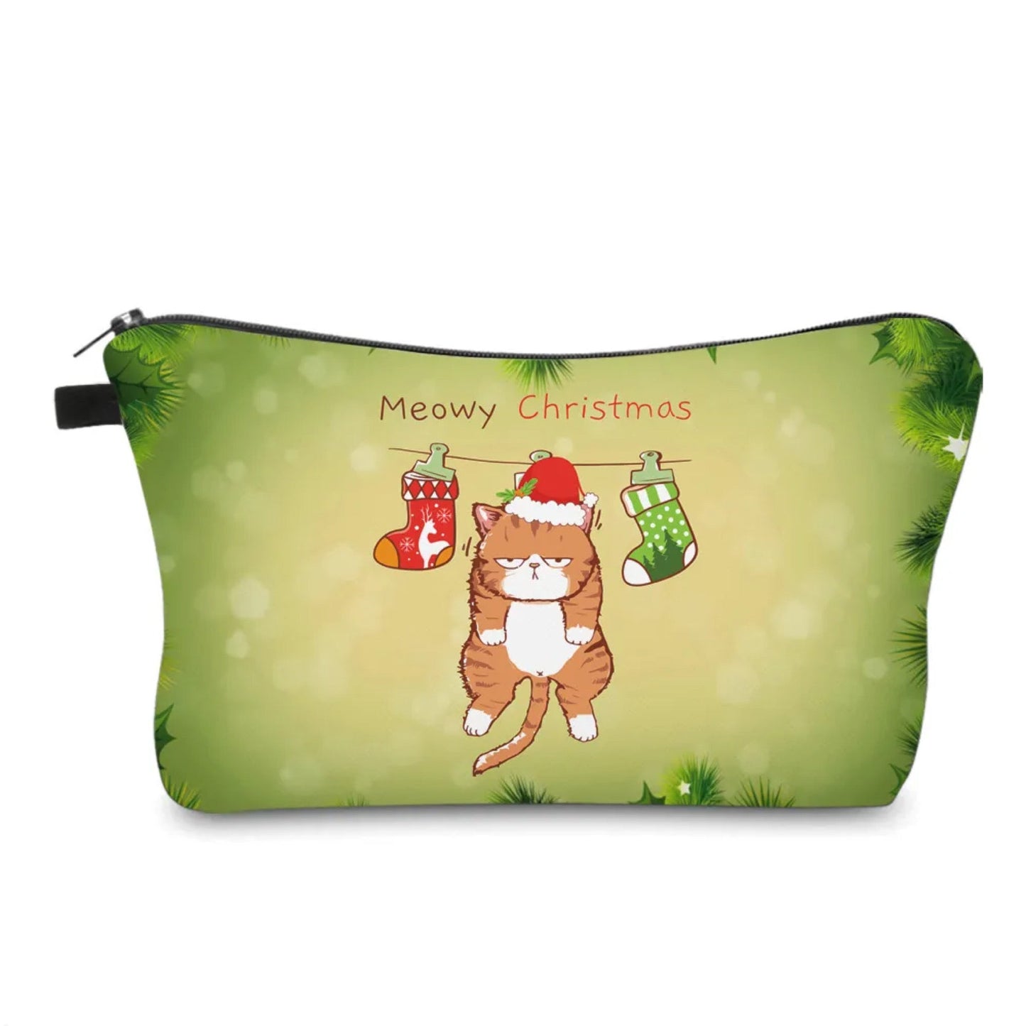 Pouch - Christmas 2024 - Meowy - PREORDER