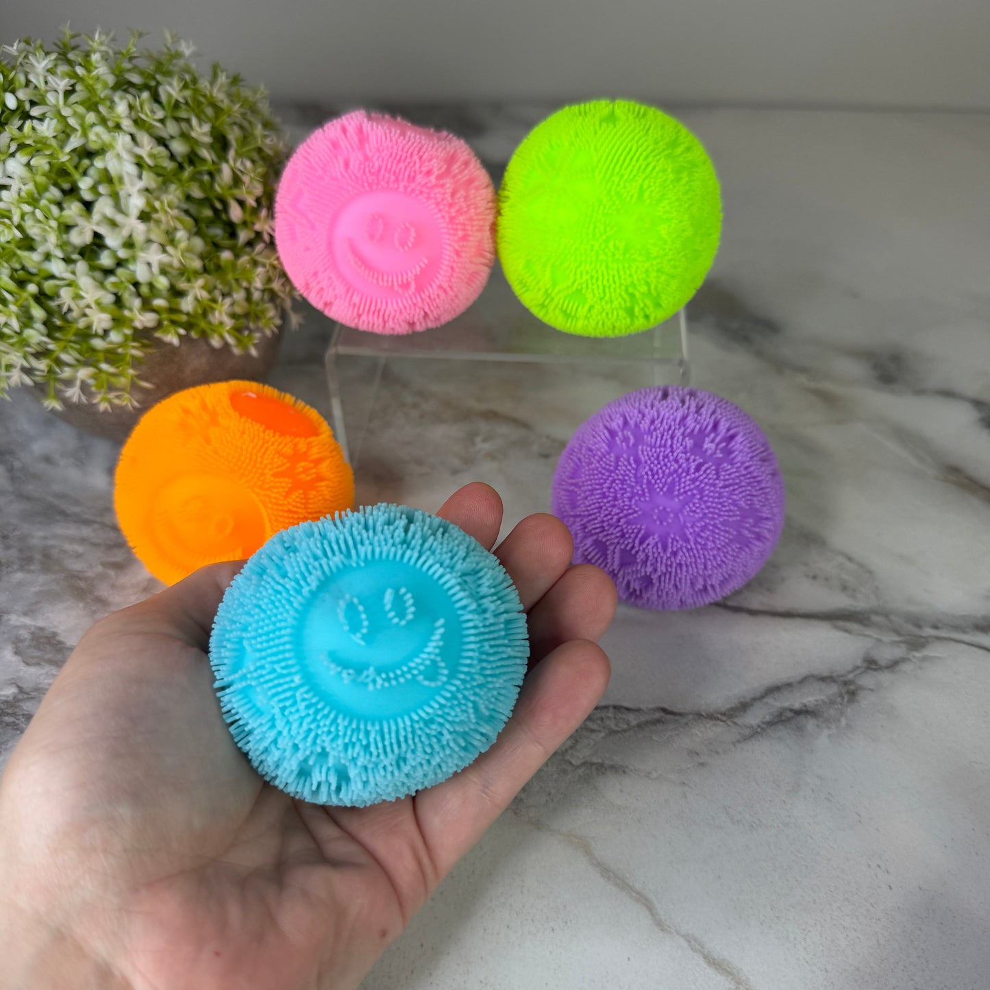 Squishy Toy - Fuzzy Dough Ball