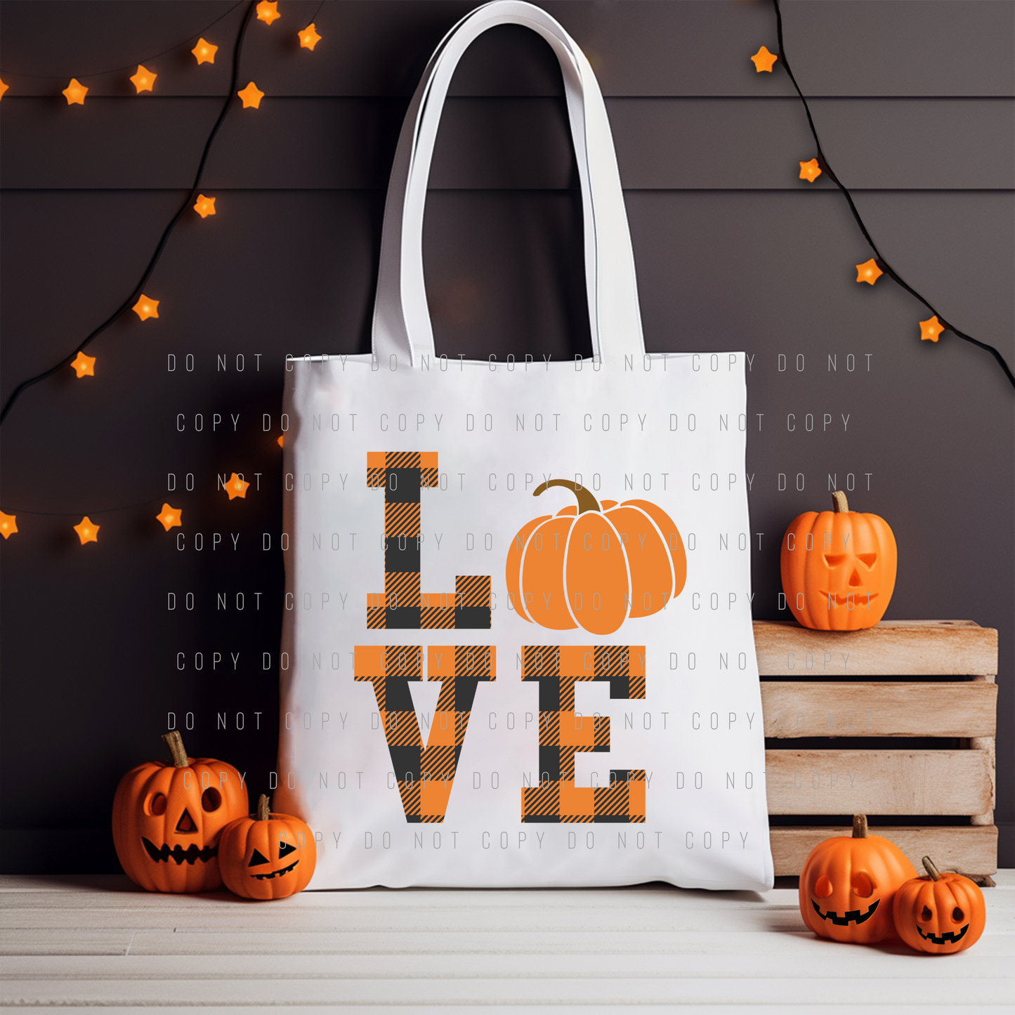 Tote Bag - Halloween - Love