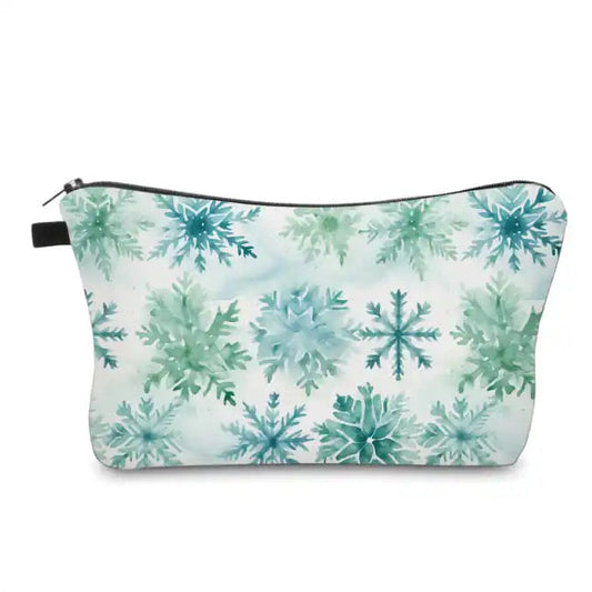 Pouch - Christmas Snowflake 2 - Green