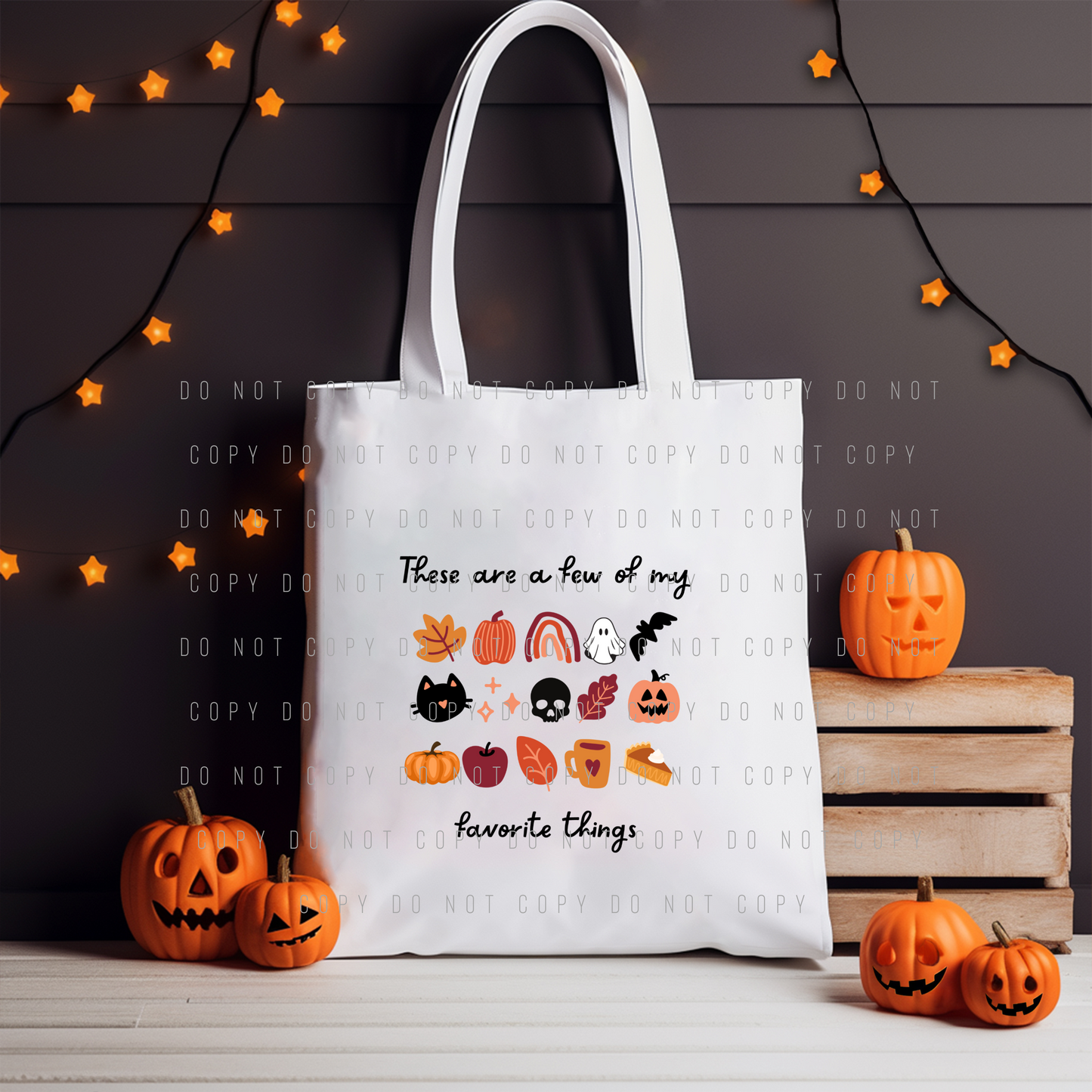 Tote Bag - Halloween - Favorite Things