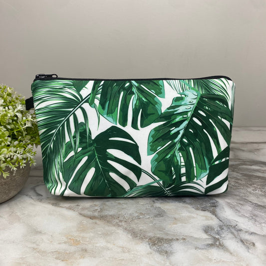 Pouch - Monstera Leaves