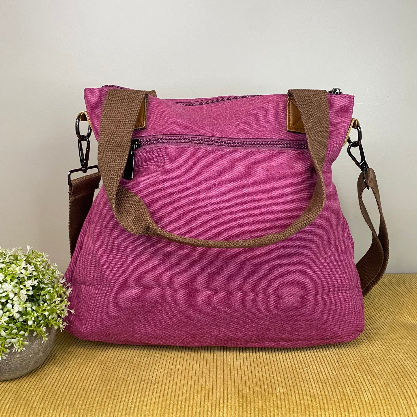 Caitlin - Canvas Satchel - PREORDER 6/30-7/3
