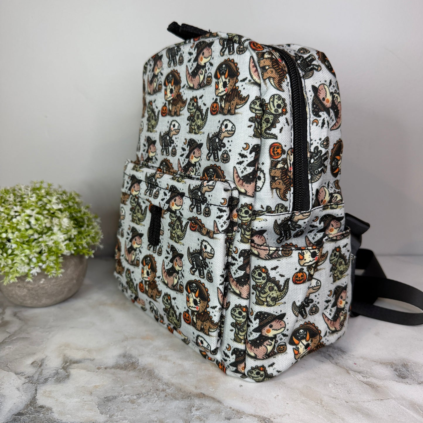 Mini Backpack - Halloween - Dino Trick or Treat
