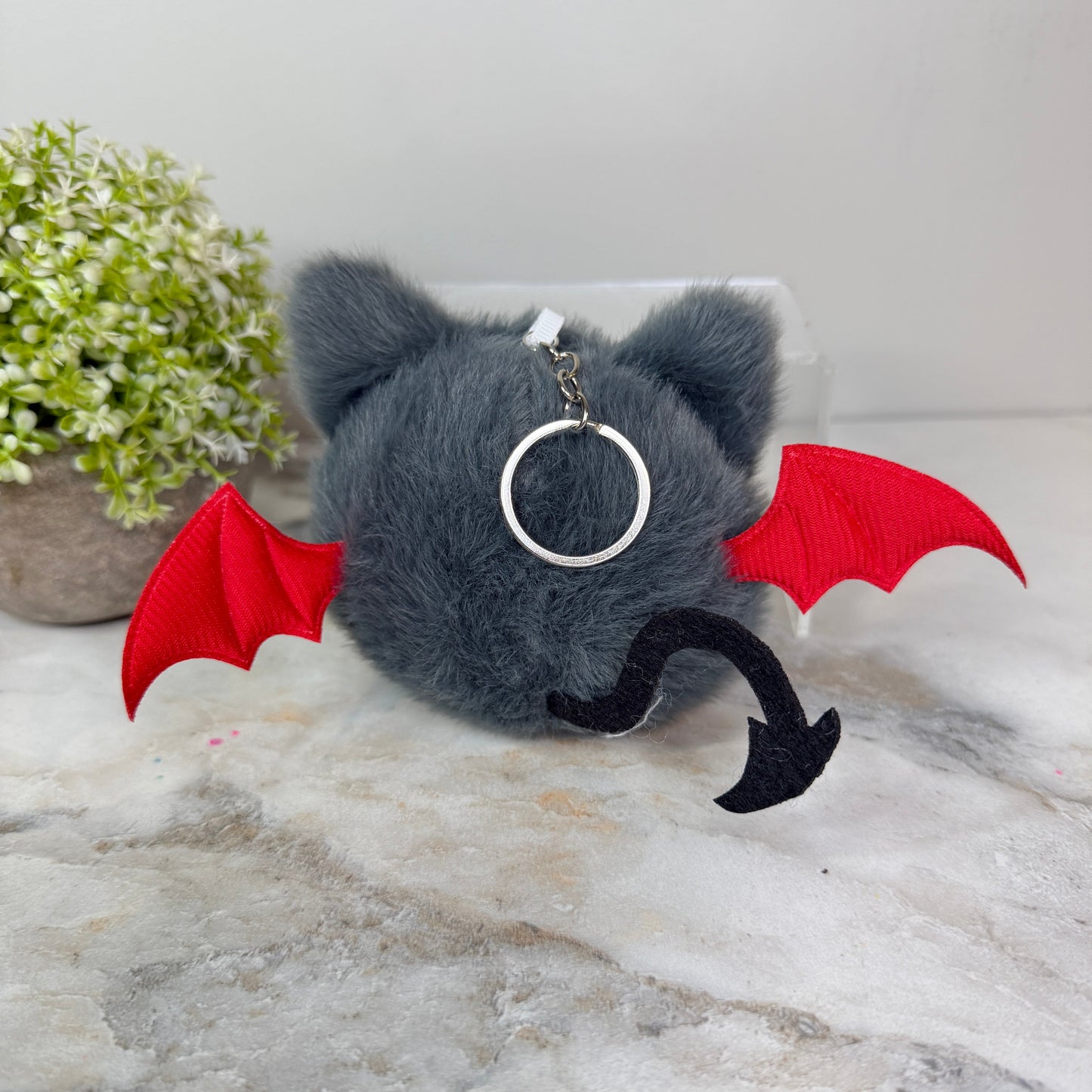 Keychain - Pom Pom Bat