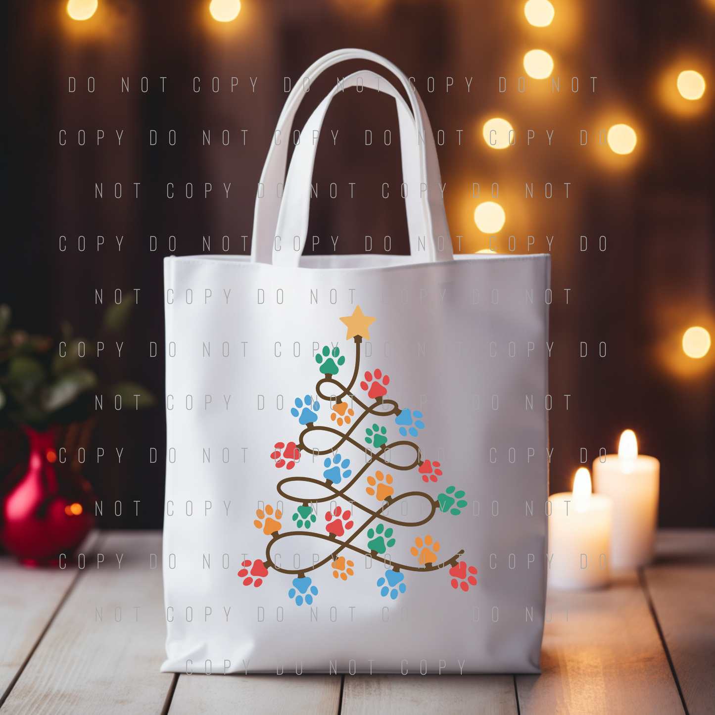 Tote Bag - Christmas & Hanukkah - PREORDER