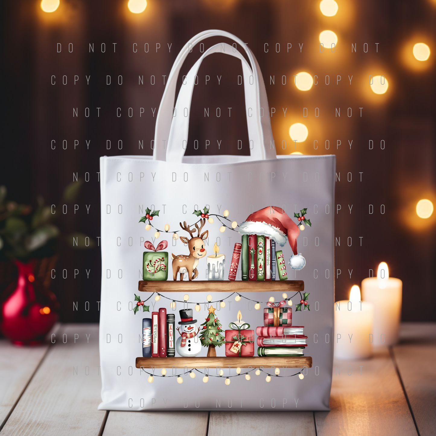 Tote Bag - Christmas & Hanukkah - PREORDER