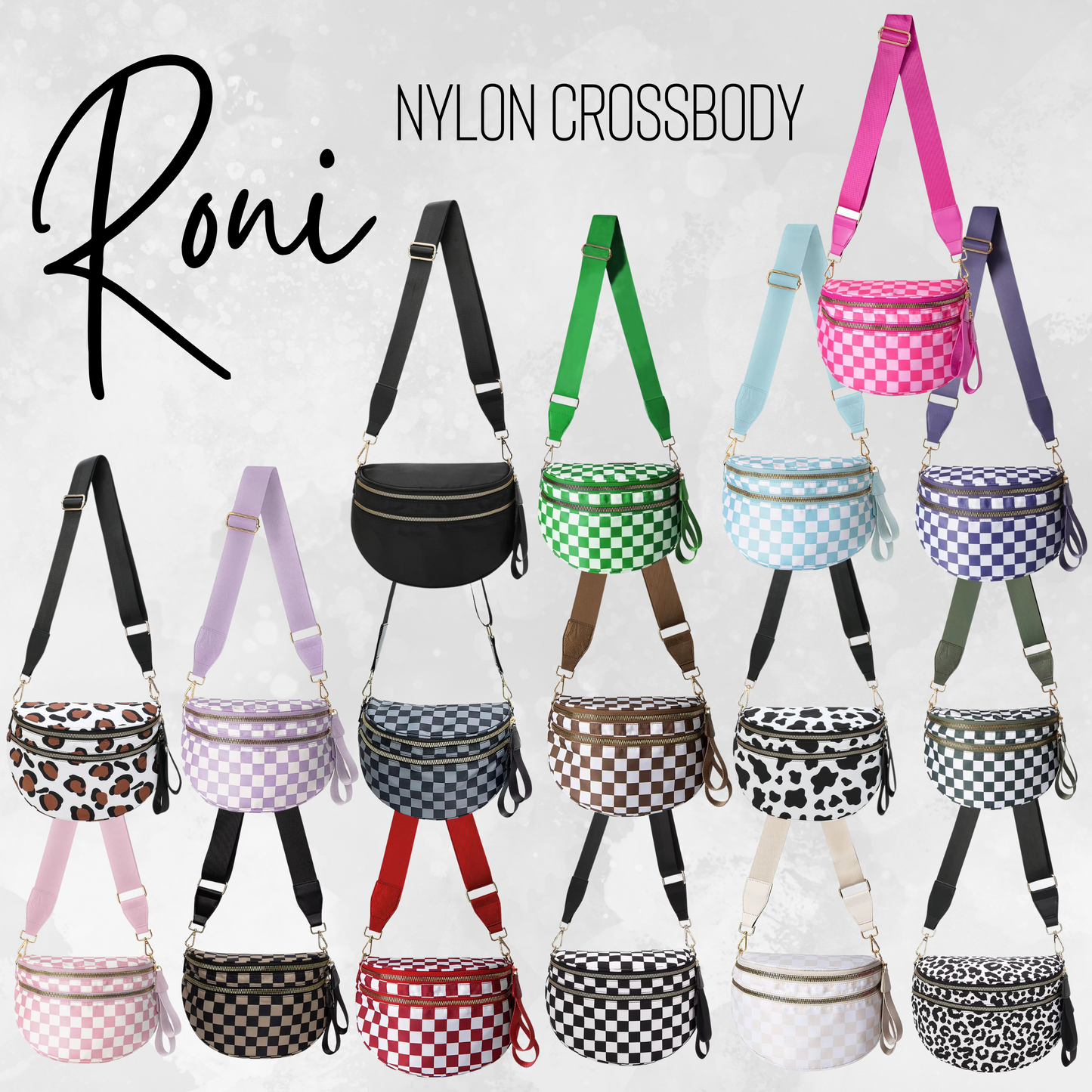 Roni - Nylon Crossbody - PREORDER 7/1-7/4