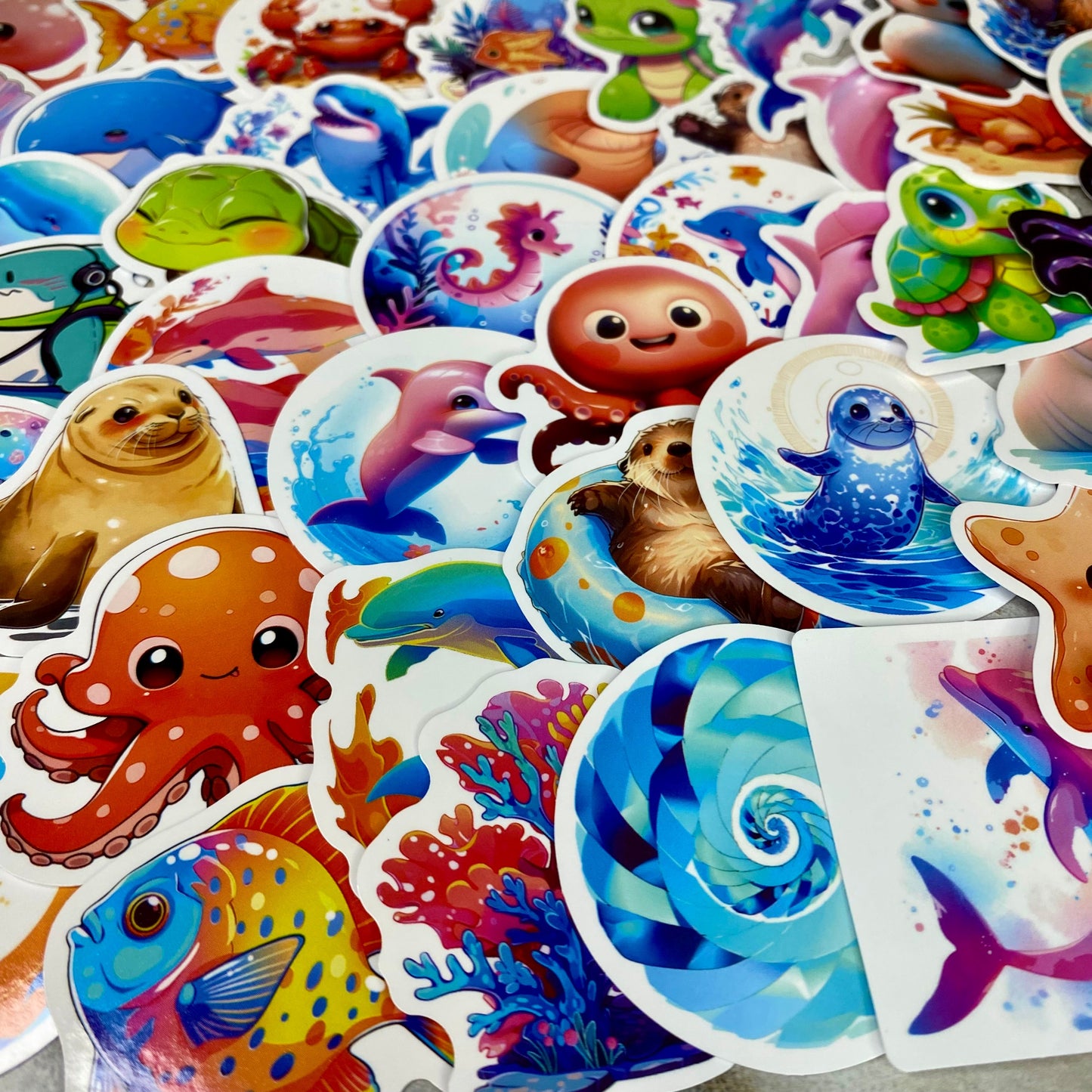 Stickers - Cartoon Under The Sea 2
