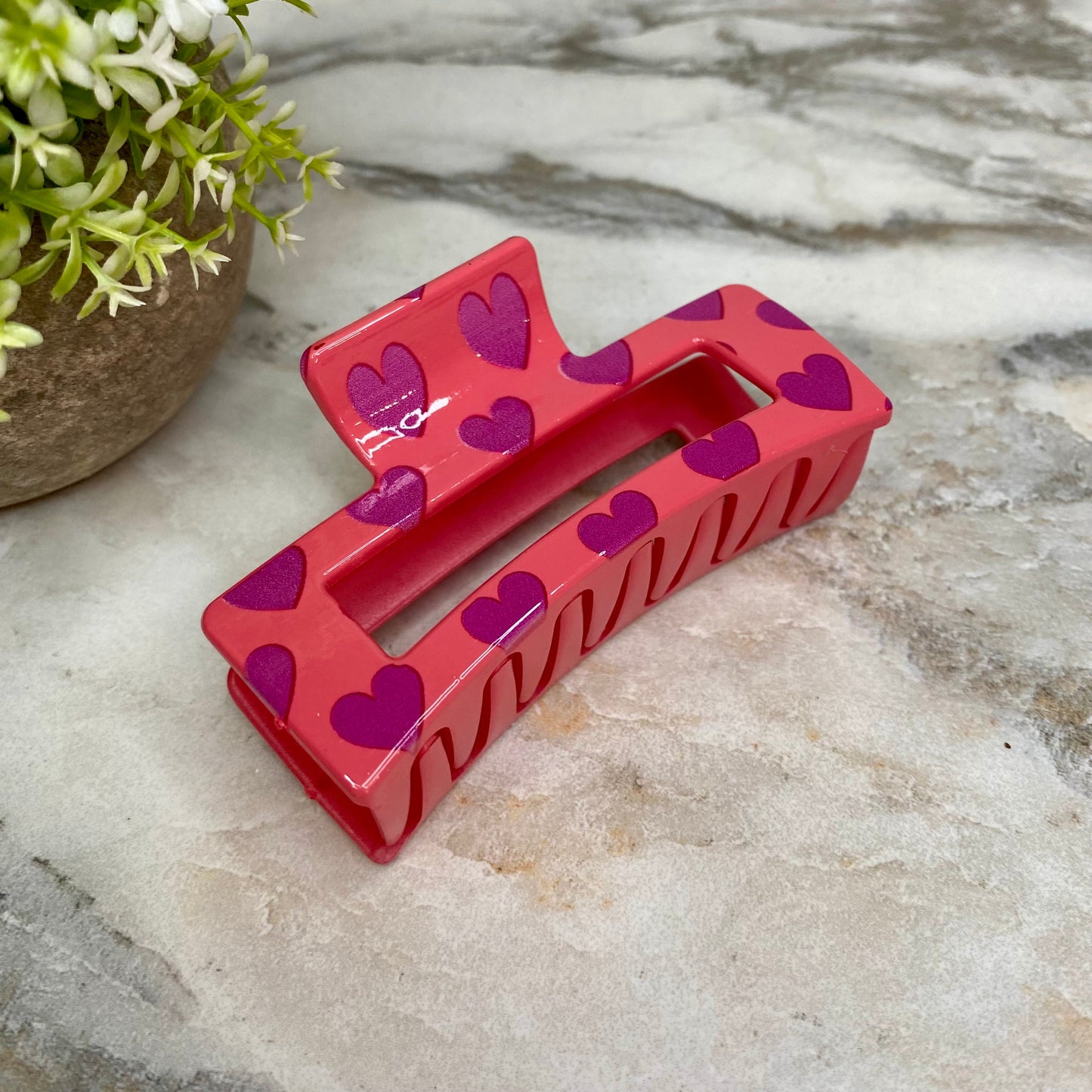 Hair Clip - Hearts