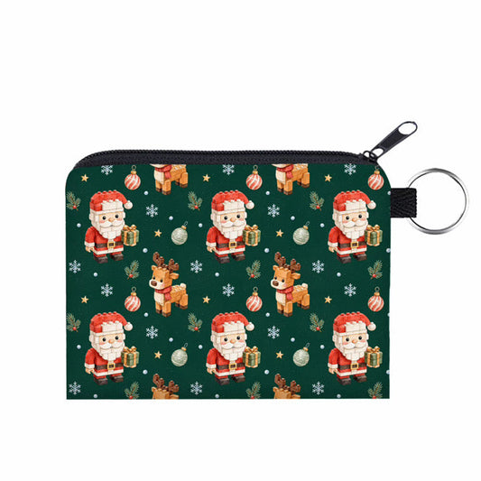 Mini Pouch - Christmas Building Blocks
