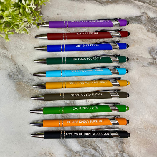 Pen and Stylus - Adult, Fuck, F Word, Swear Version 2