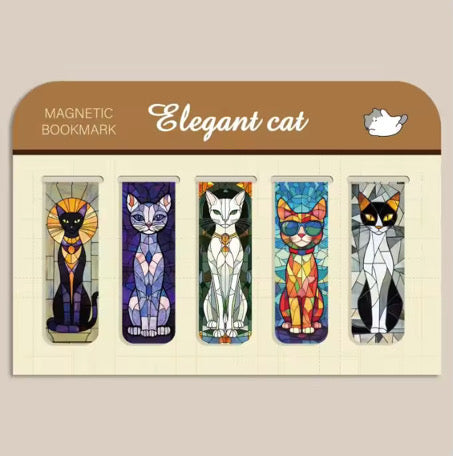 Bookmark - Magnetic, Elegant Cat - PREORDER