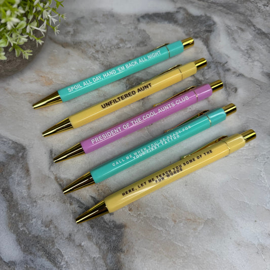 Pen - Cool Aunt Set