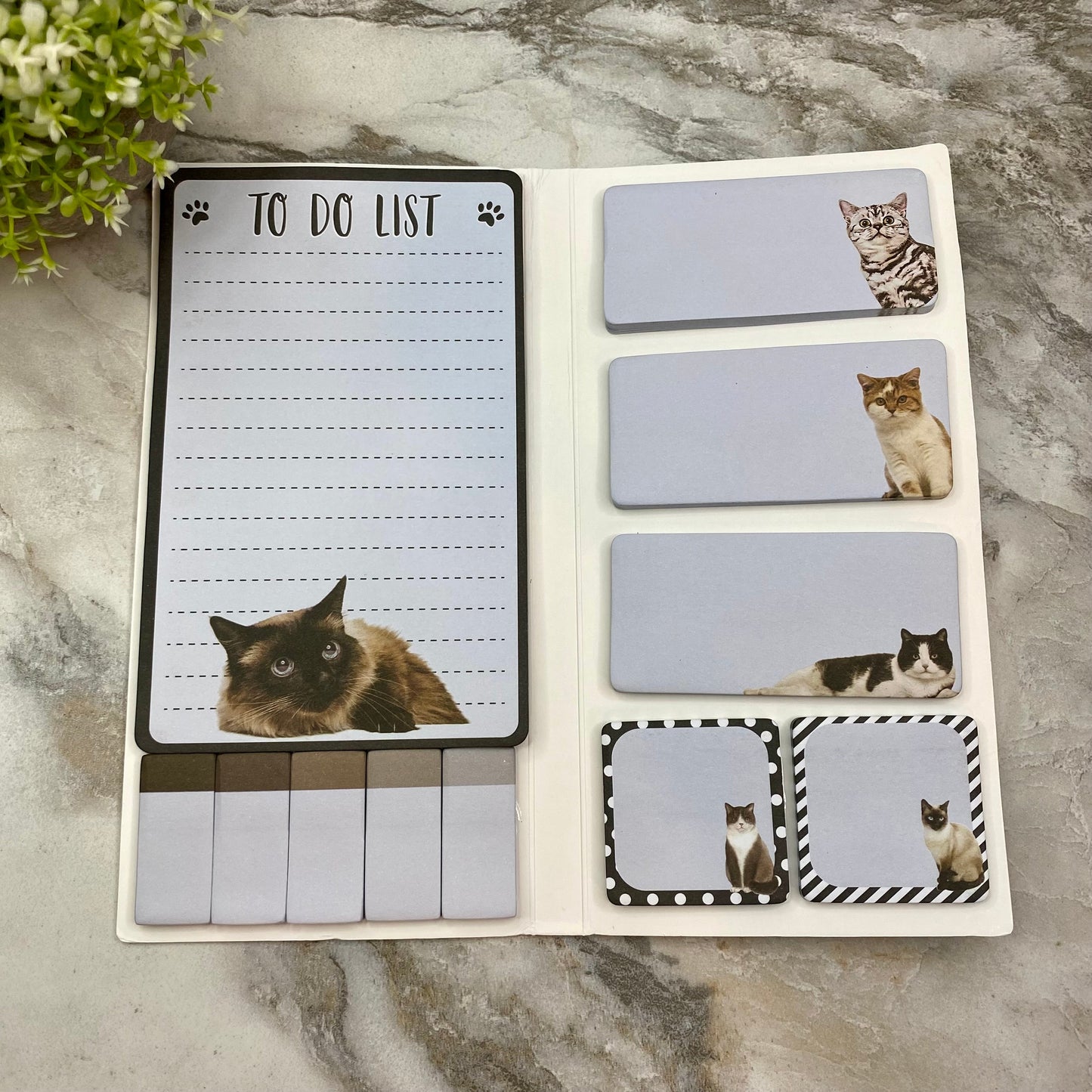 Sticky Note Booklet Set - Life Is Better Cat - PREORDER 6/21-6/24