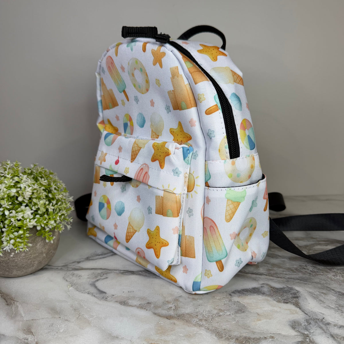 Mini Backpack - Sand Castle