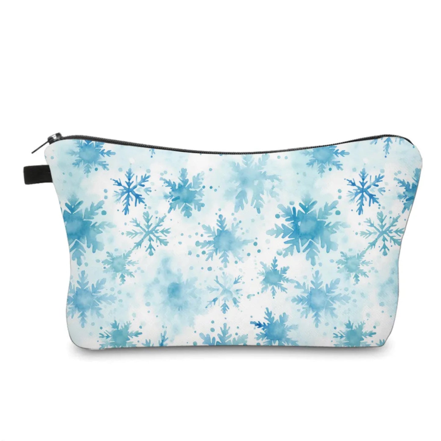 Pouch - Christmas Snowflake 4 - Aqua