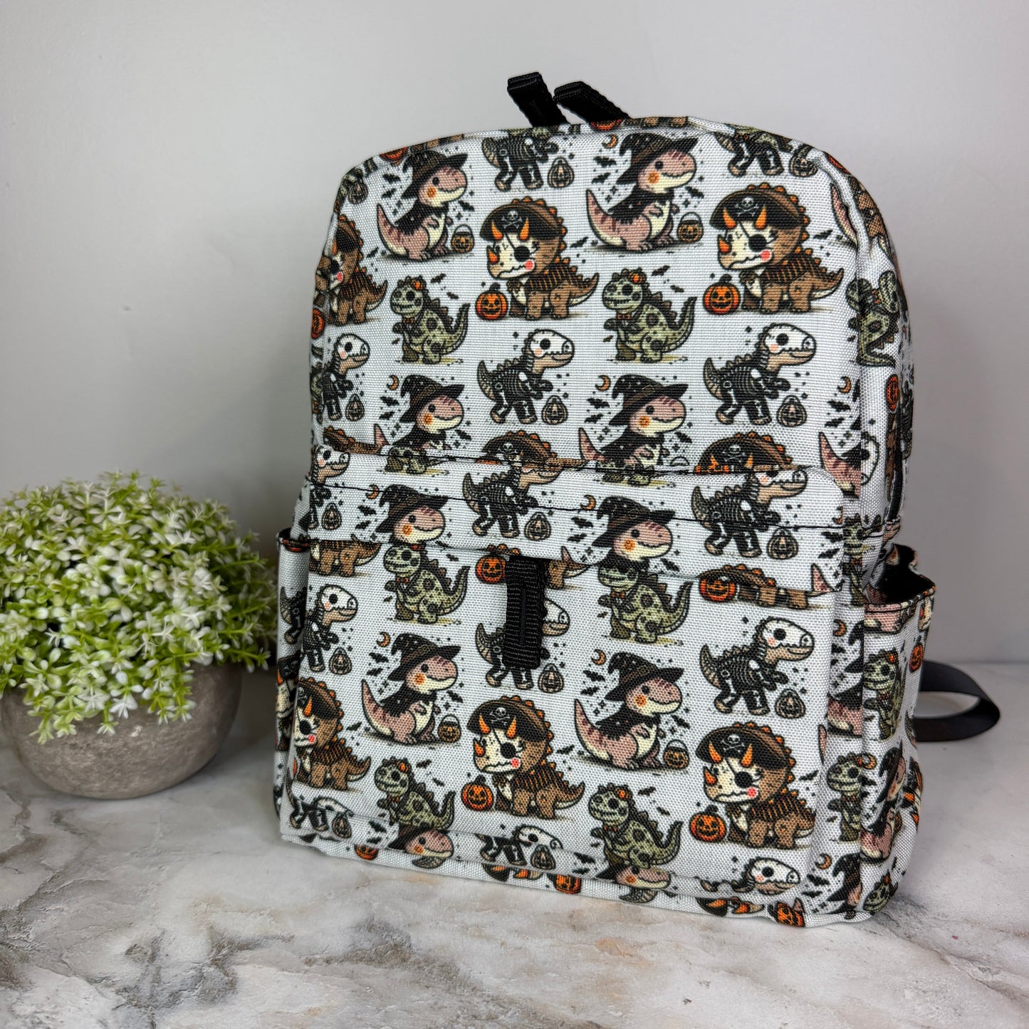 Mini Backpack - Halloween - Dino Trick or Treat