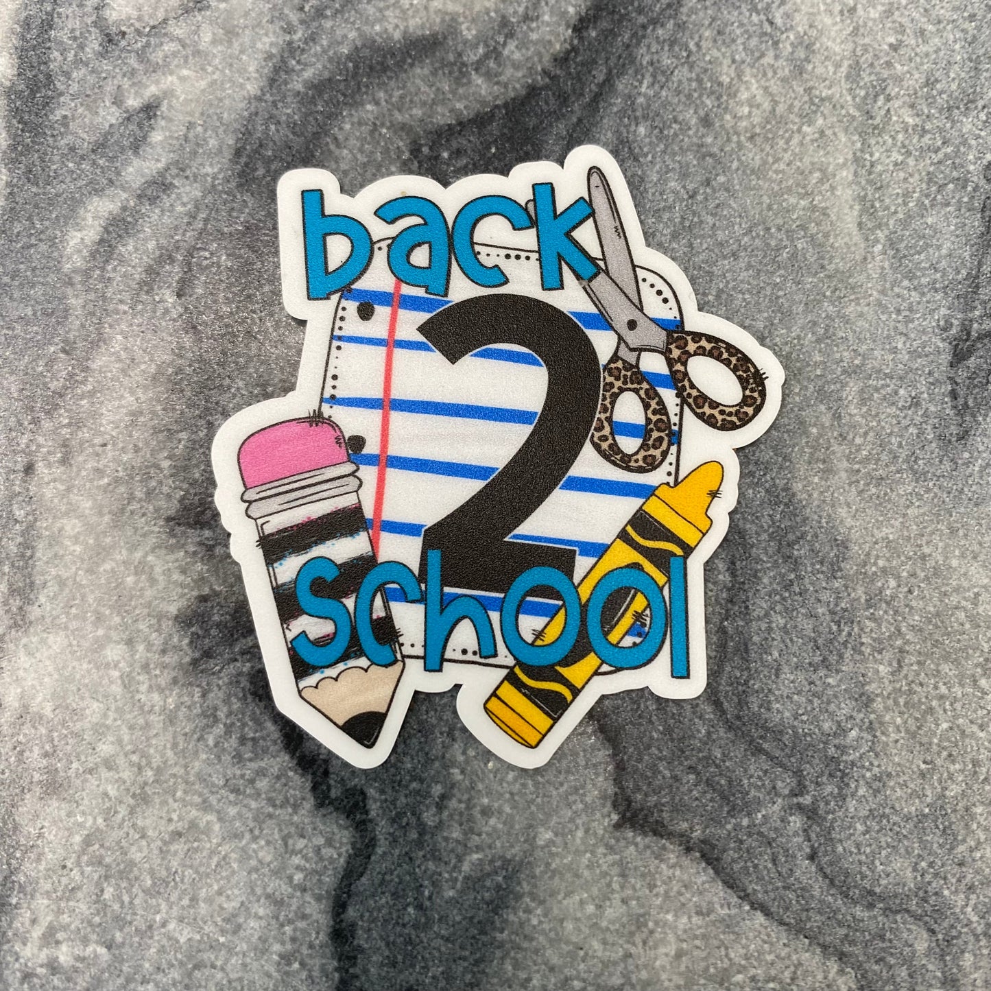 Vinyl Sticker - Teacher - Back To School