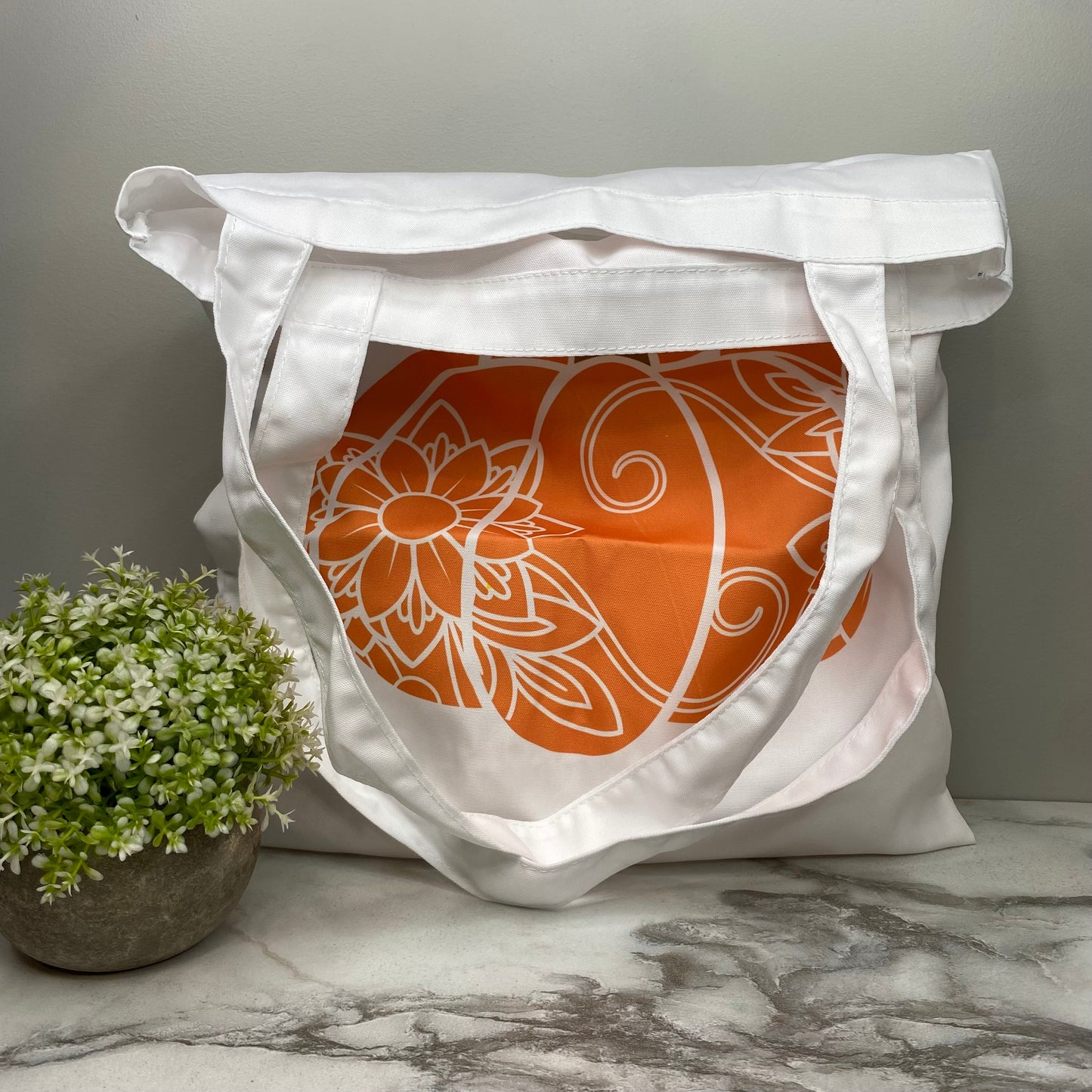 Tote Bag - Halloween - Mandala Pumpkin