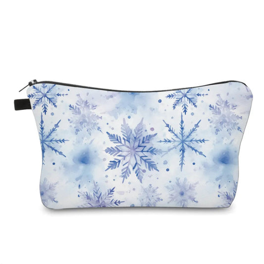 Pouch - Christmas Snowflake 5 - Blue/Purple