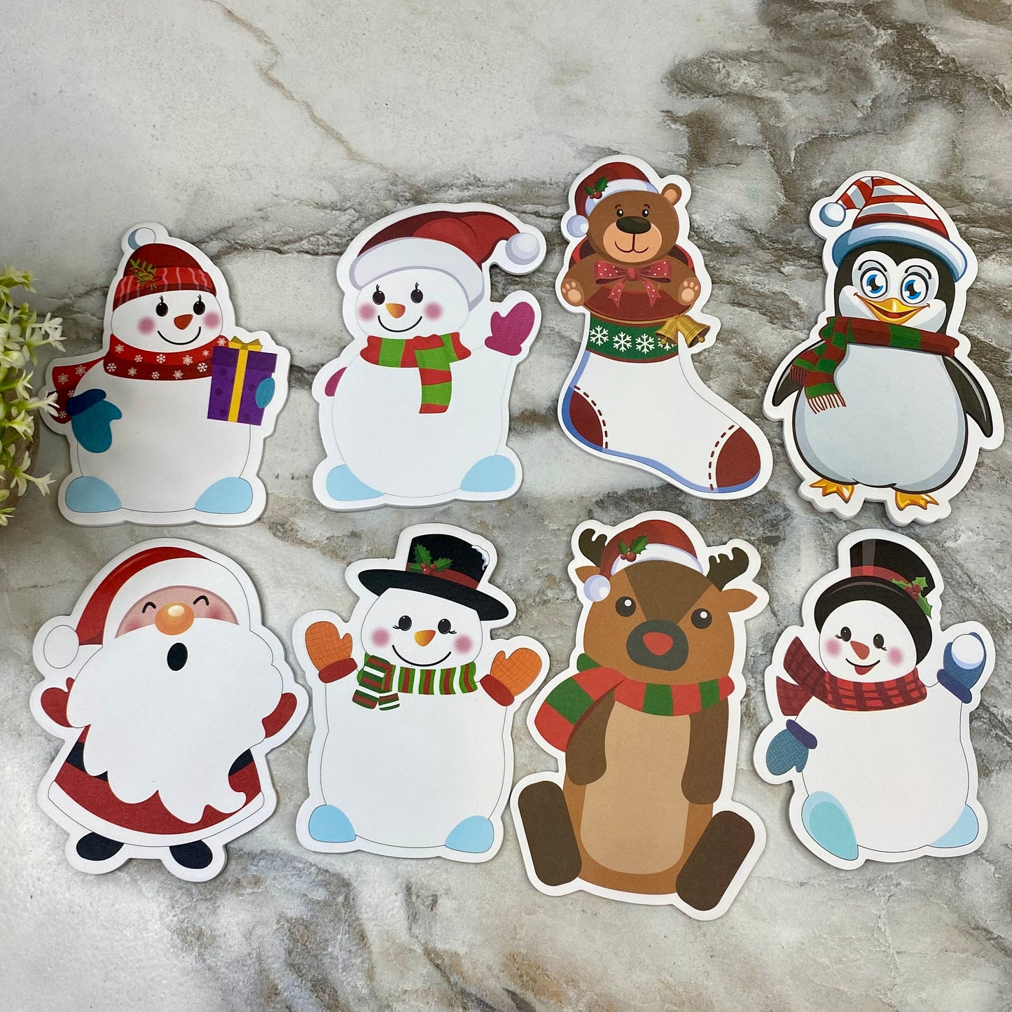 Sticky Note - Christmas Characters