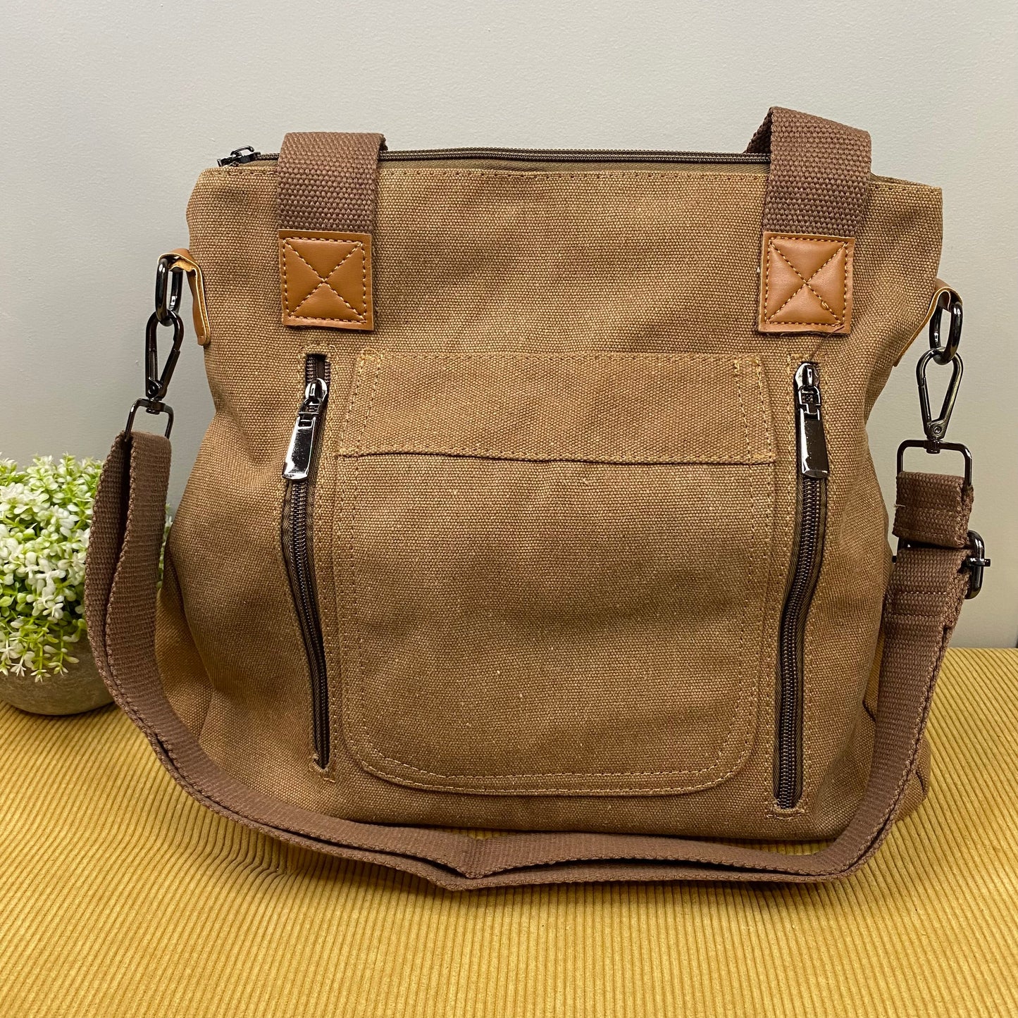Caitlin - Canvas Satchel - PREORDER 6/30-7/3