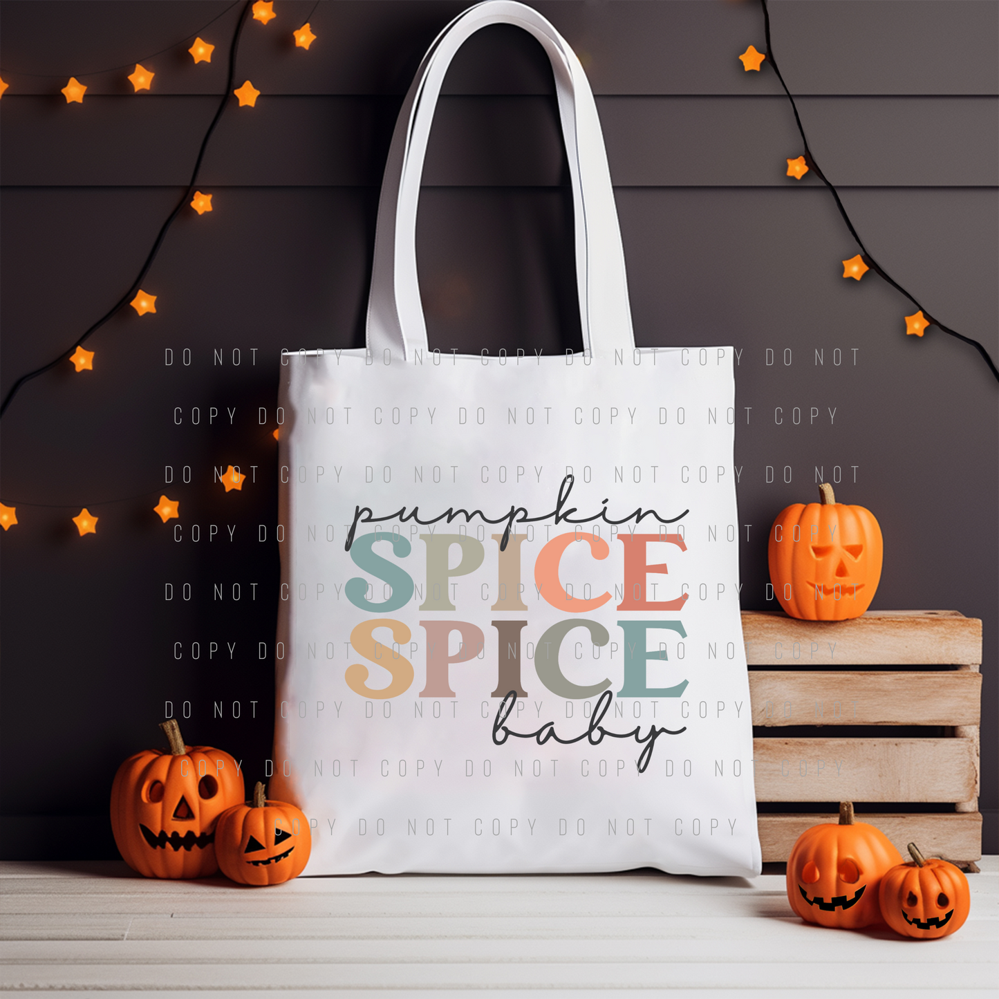 Tote Bag - Halloween - Spice Spice