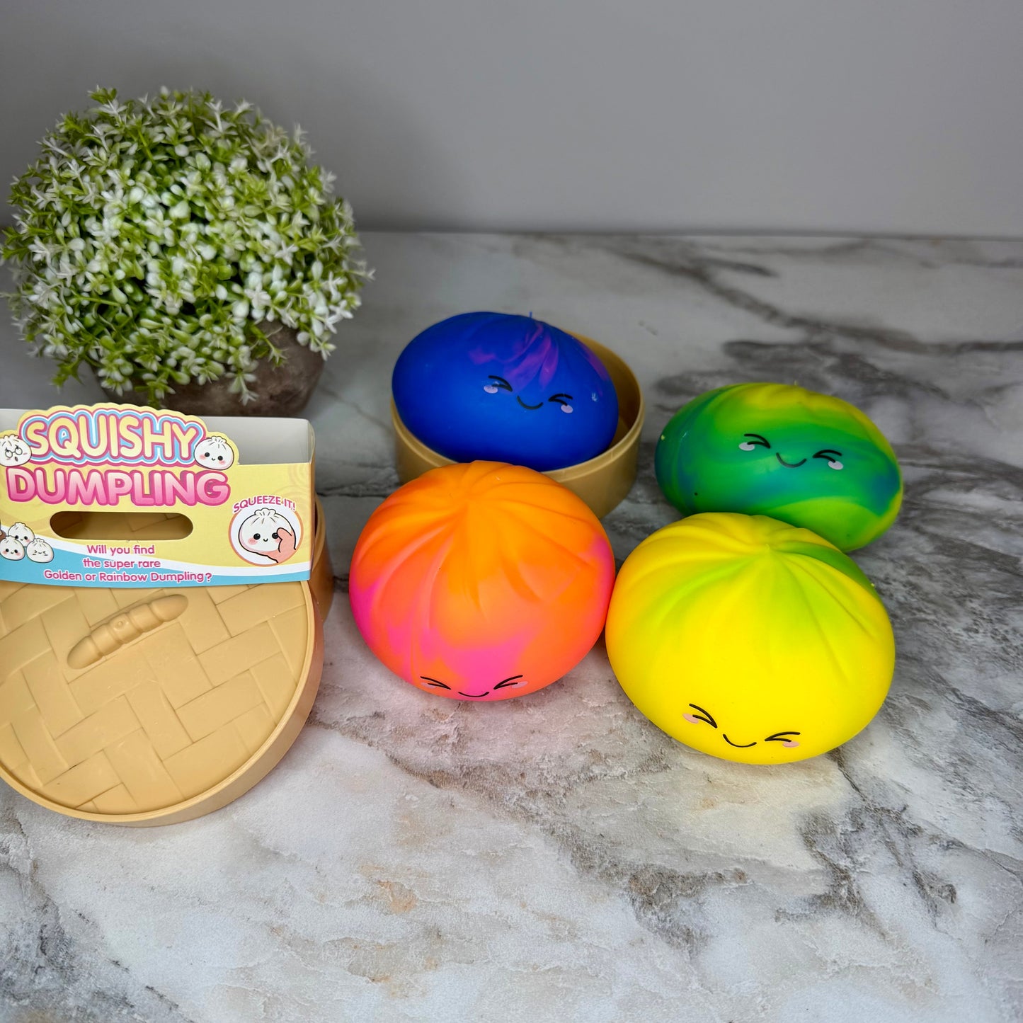 Squishy Toy - Viral Dumpling, Tie Dye