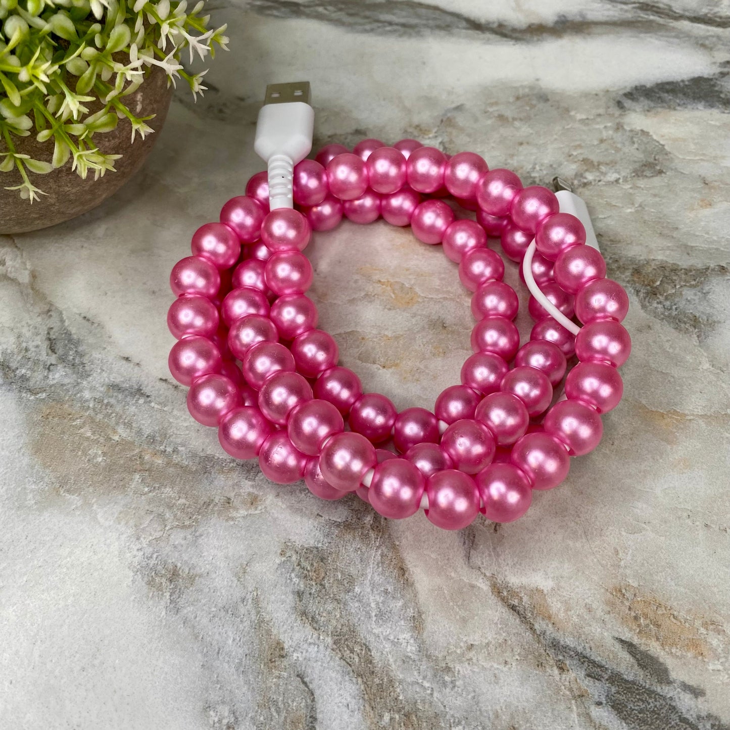 Charging Cord - NEW Beaded - PREORDER