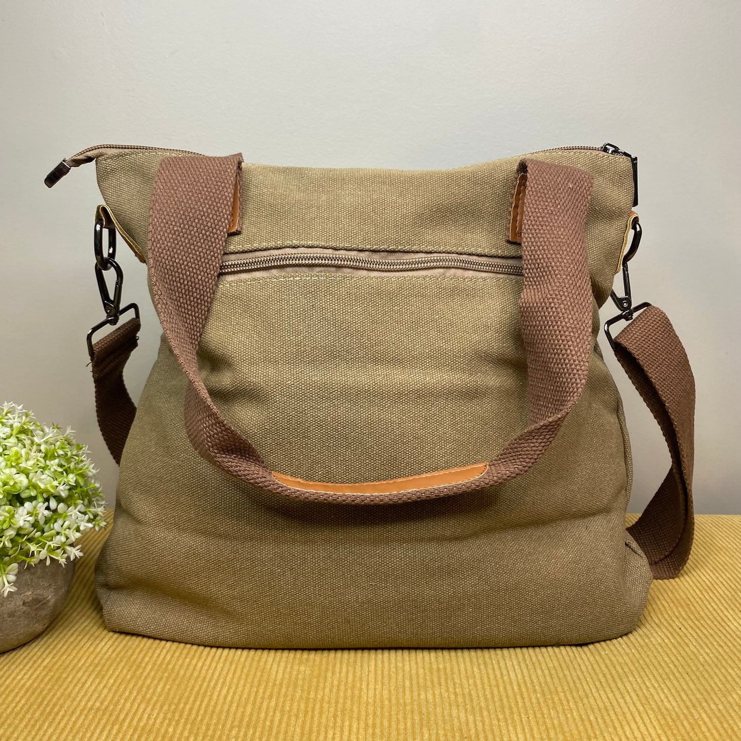 Caitlin - Canvas Satchel