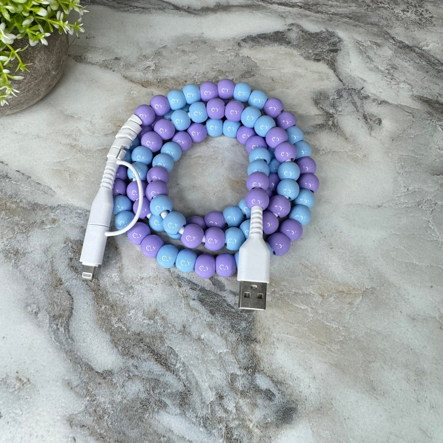 Charging Cord - Beaded - PREORDER