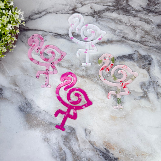 Jumbo Paperclip - Flamingo